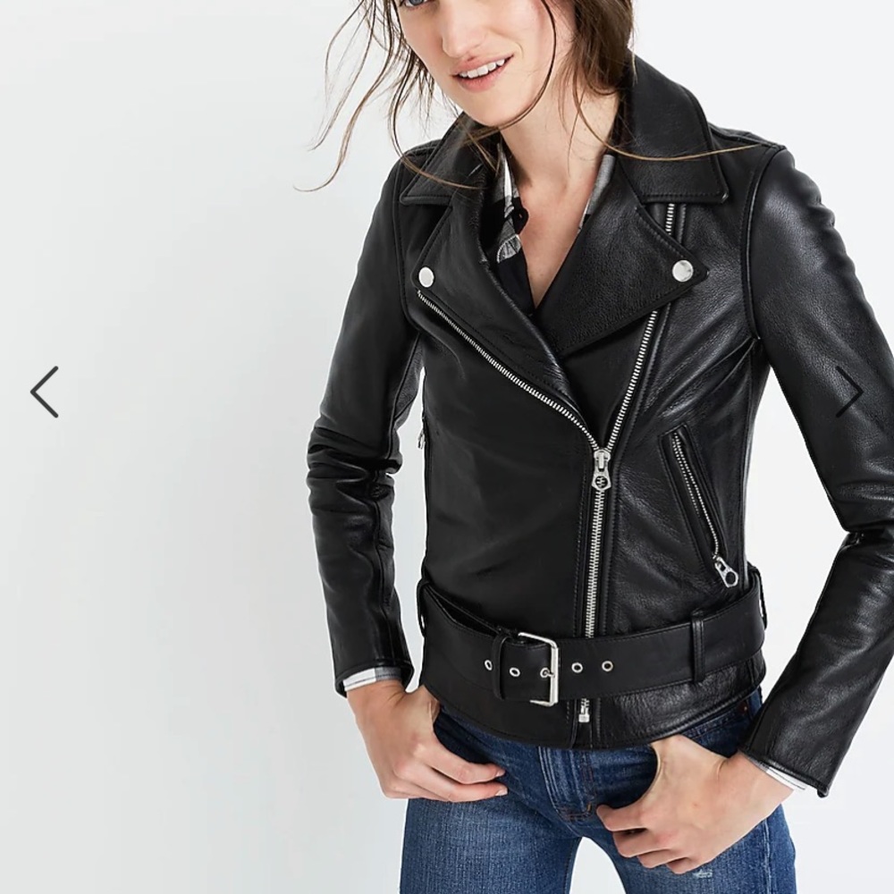 Madewell Ultimate Leather Motorcycle Jacket B0648